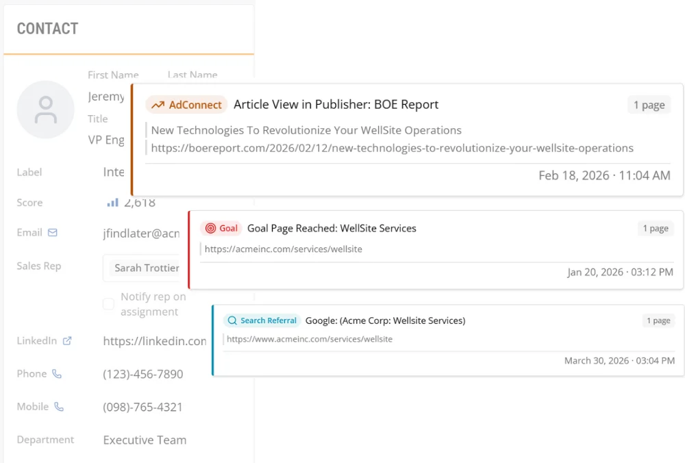 Drag-and-drop email and landing page builder