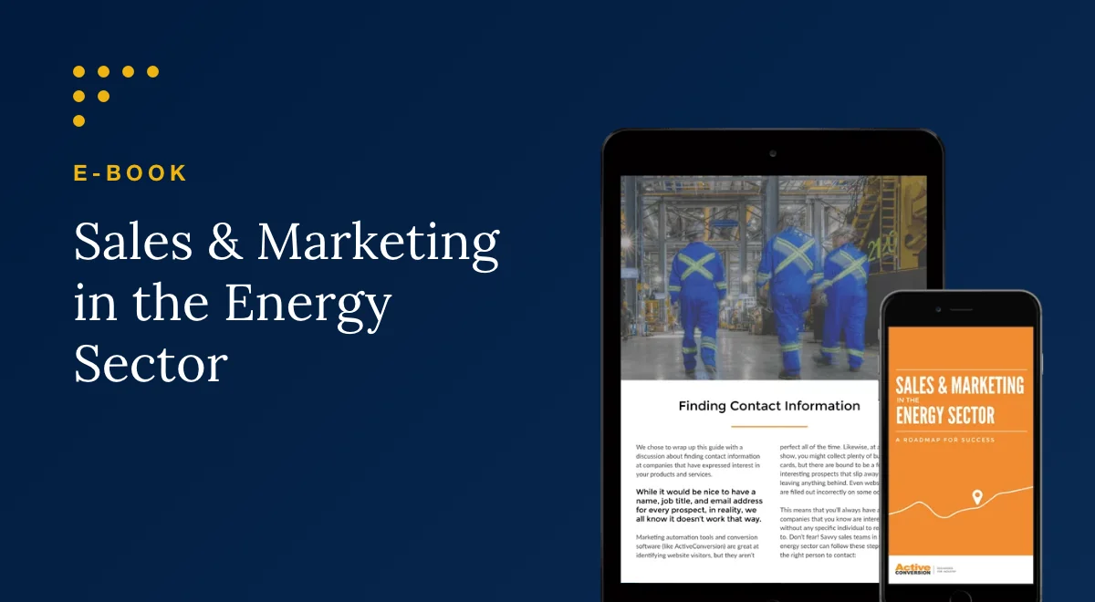 Sales & Marketing In The Energy Sector